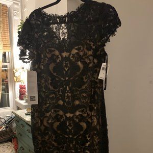 Tadashi Shoji never worn black cocktail dress!